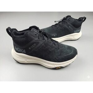 Hoka‎ One One Transport Chukka GORE-TEX Triple Black 1155190-BBLC Men's Sz 11.5D